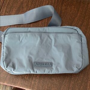 Athleta Slate Blue Belt Bag. NWOT